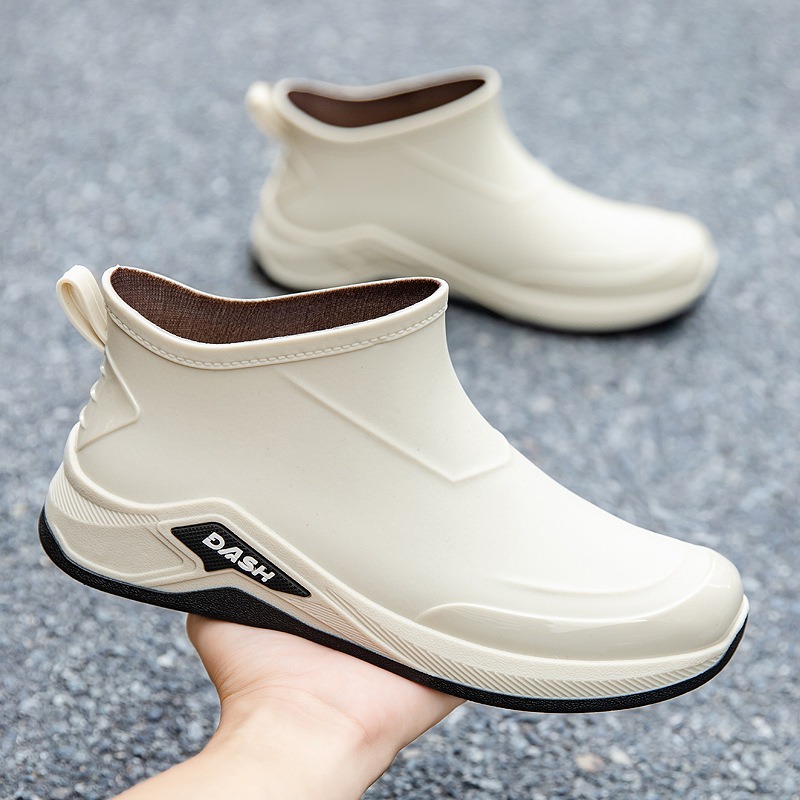 Fishing Boots - Men's Rain Shoes Waterproof Work Boots