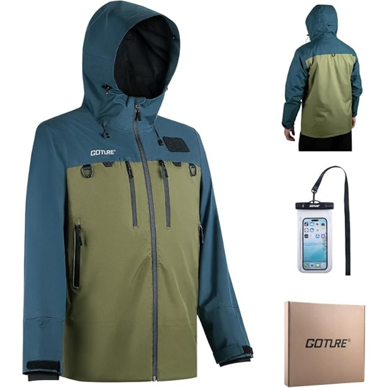 Fishing Jacket Waterproof - Goture Fishing Wading Jackets Breathable Waterproof