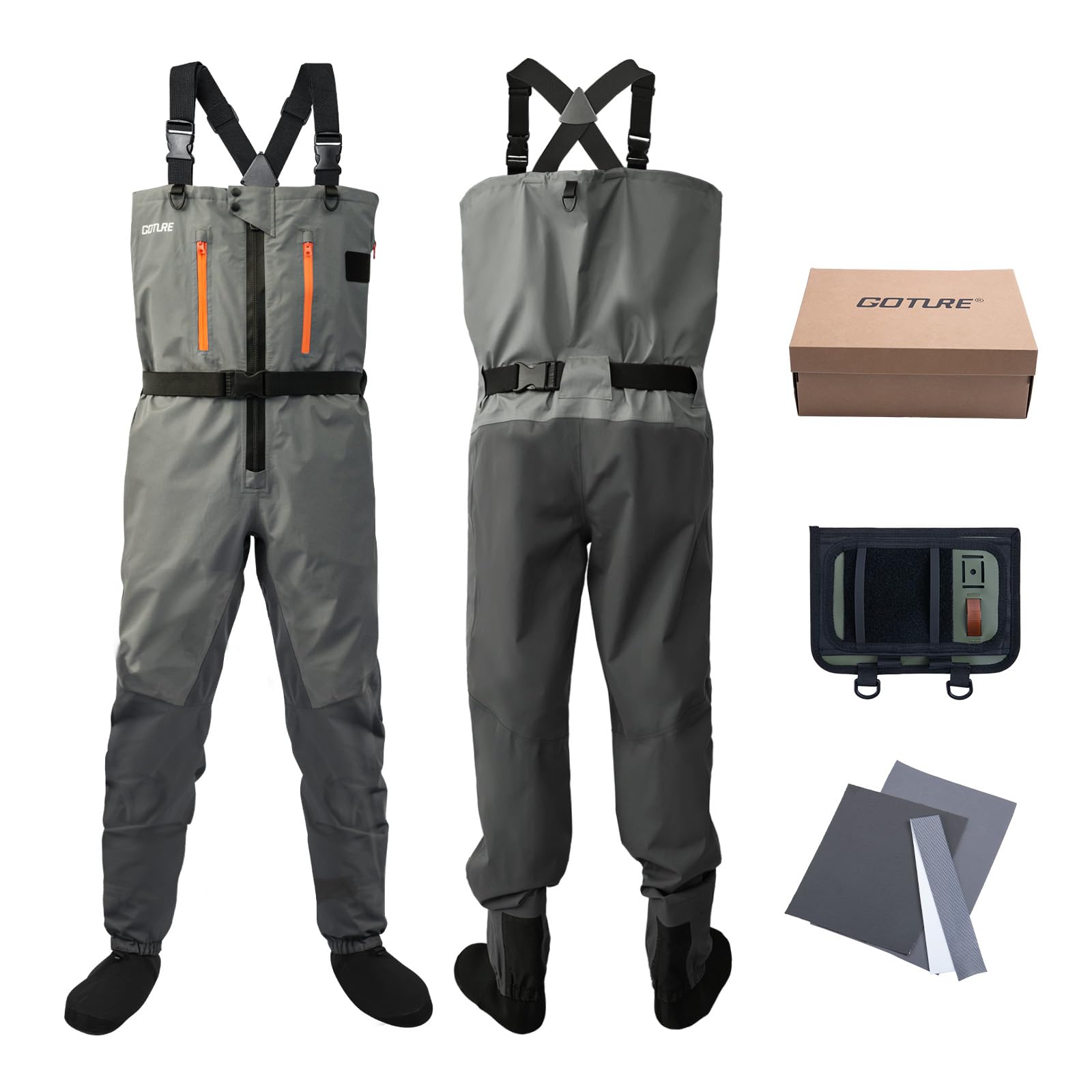Goture 5-Layer Waterproof Fish - Fishing Waders review and price