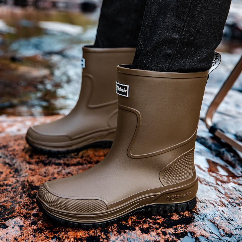 36-47 Size Wear-resistant Thic - Fishing Boots review and price