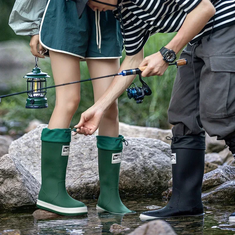 Couples High Top Rain Shoes An - Fishing Boots review and price