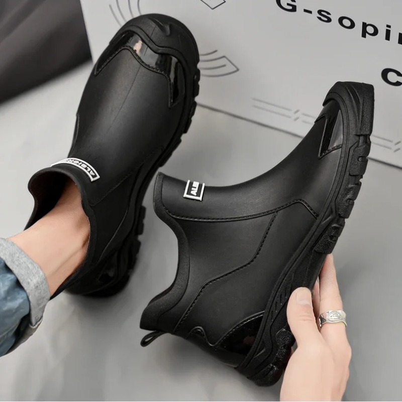 Waterproof Men's Rain Shoes Fa - Fishing Boots review and price