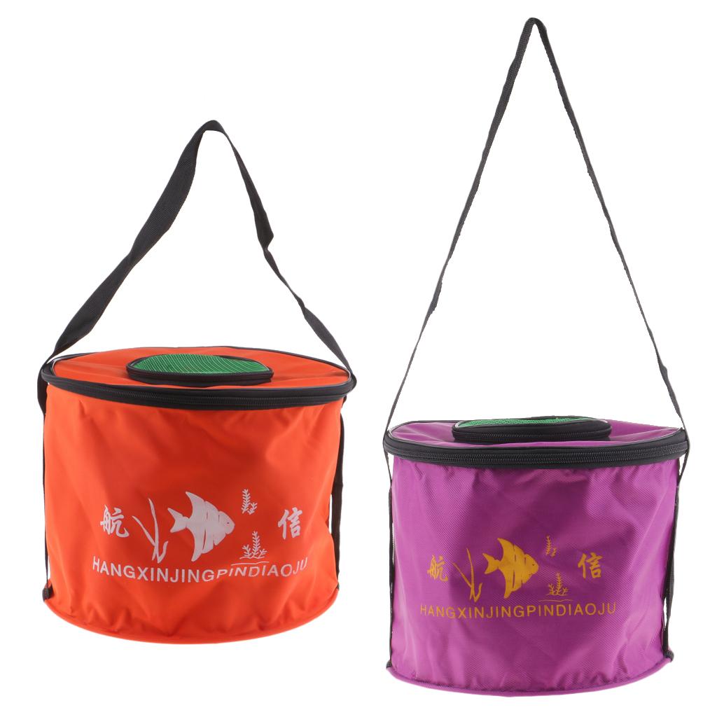 Foldable Fishing Bucket with M - Fishing Bag Waterproof review and price