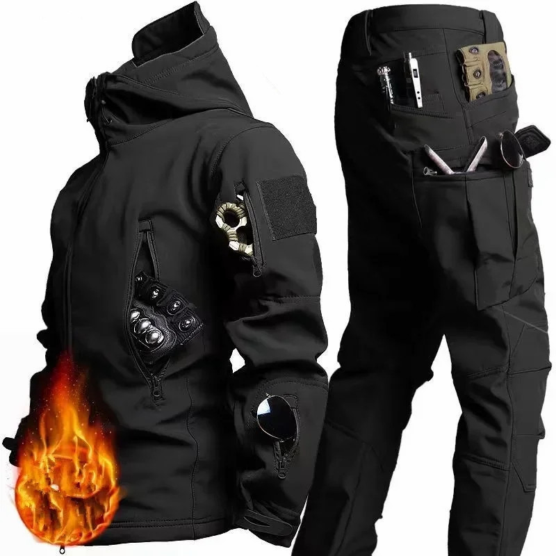 Men's Winter Autumn Fleece Jac - Fishing Jacket Waterproof review and price