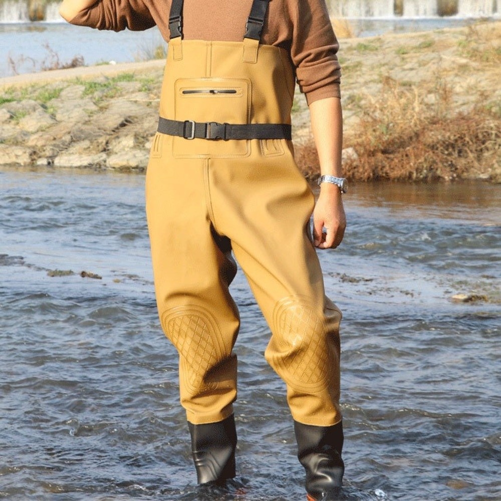 Useful PVC Fishing Suit Double - Fishing Waders review and price