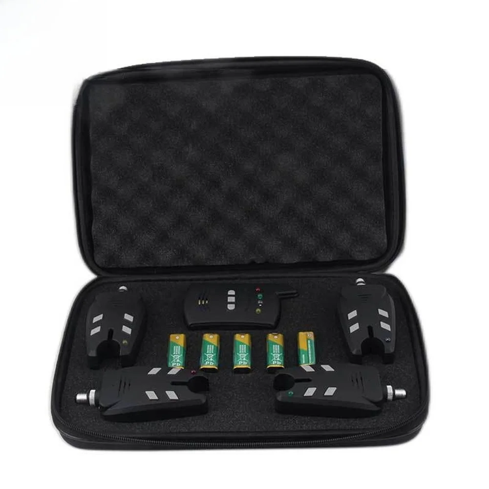 Fishing Alarm Set Box 1+4 With - Fishing Bag Waterproof review and price