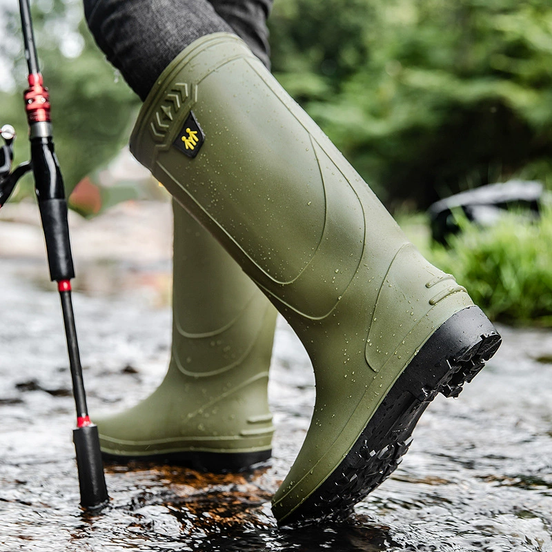 Men's Rain Boots Work Boots Sl - Fishing Boots review and price